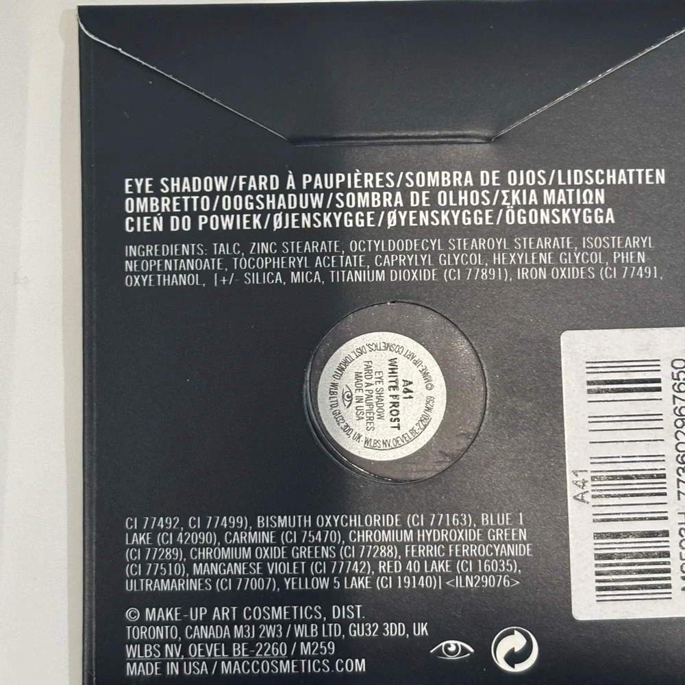 MAC Eye Shadow Sample Set - Picture 3 of 6